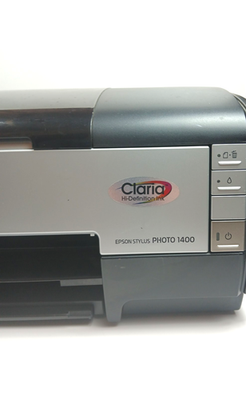 Epson Stylus Photo 1400 Claria High-Definition Wide Printer Powers
