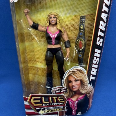 WWE Elite Trish Stratus Flashback Series 24 Figure NEW Sealed 6in With Belt 2013
