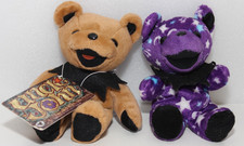 LOT OF 2 GREATFUL DEAD JERRY GARCIA LIQUID BLUE BEARS PLUS UNCLE JOHN DARK STAR