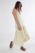 Nastygal Lemon Maxi Dress Womens Daywear Dresses