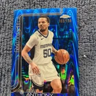 2025 Topps Chrome Basketball RayWave Blue Refractor Cole Anthony #175