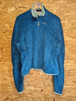 Patagonia R4 Fleecejacke Large Damen Fleece türkis blau Wandern Polartec Full Zip