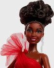 2024 HOLIDAY AFRICAN AMERICAN BARBIE WITH PLAID GOWN MINT NRFB HRM66 W/SHIPPER — photo 5