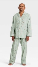 Men's Size Large Wondershop Gingerbread Holiday Pajama Set