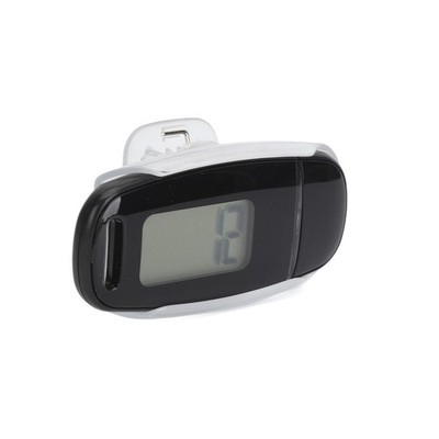 Step Counter Large LCD Screen USB Rechargeable Accurate Lightweight Pedometer