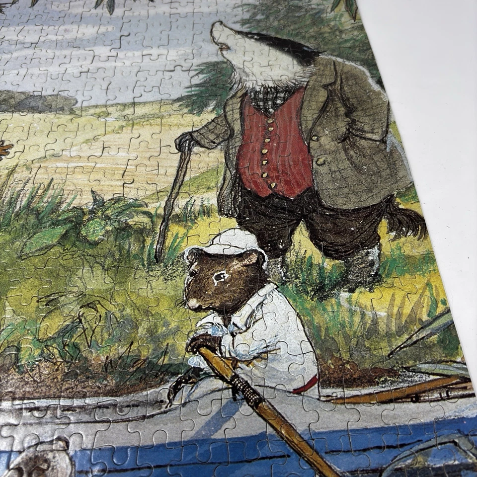The Wind in the Willows Vintage 500 pc Puzzle COMPLETE Springbok style 16x20 - Image 4 of 4