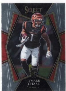 2021 Panini Select #147 Ja'Marr Chase