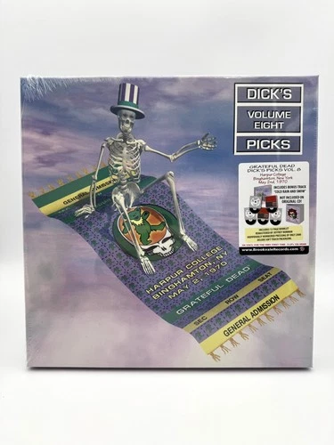 Brand New Sealed Grateful Dead  Dick’s Picks Volume 8 Vinyl Box Set, Harpur 1970