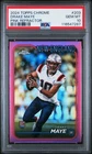 2024 TOPPS CHROME PINK REFRACTOR #203 DRAKE MAYE PSA 10