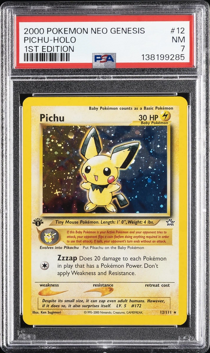 Pichu 英語版 12/111 Pichu 12/111 Neo Genesis for sale | eBay