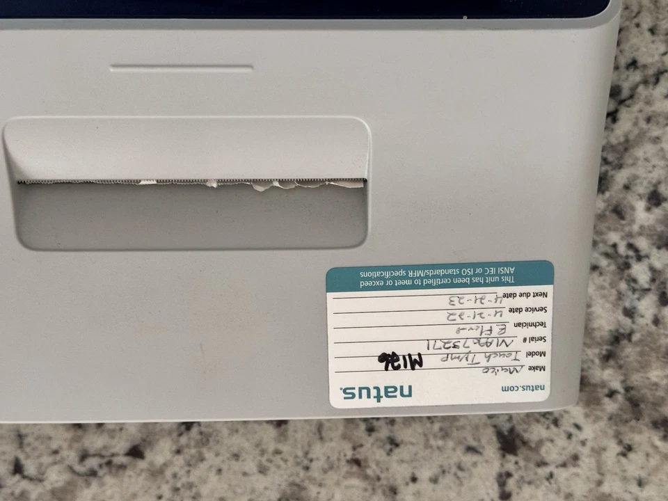 Timpanómetro y audiómetro Maico touchTymp MI 26 pantalla táctil de 10,4" usado PIEZAS Foto 4 de 4