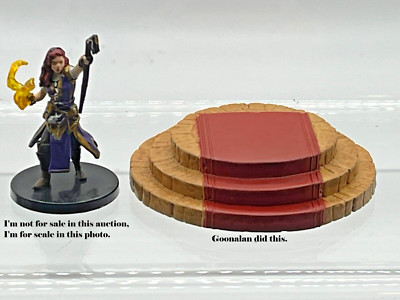 D&D Pathfinder Mini Kingmaker Dungeon Dressing Raised Dias RARE LARGE