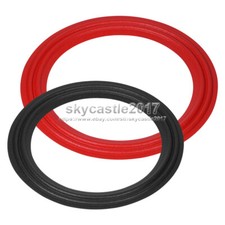 2pcs 6.5/8/10/12/15 Inch Speaker 2-Ring Cloth Edge Woofer Surround Circle Repair