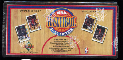 1991-92 Upper Deck Basketball Card Complete Box Set NBA FACTORY