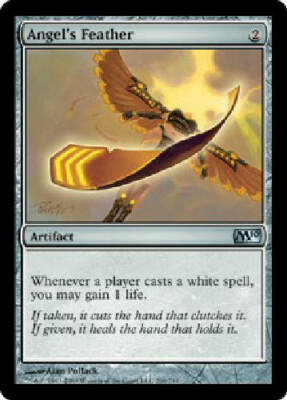 ANGEL'S FEATHER X4 4 4X Magic 2010 MTG Magic the Gathering Cards DJMagic
