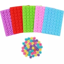 48cavities silicon gummy Lolli Mentos chocolate candy ice tube jelly Donut mould