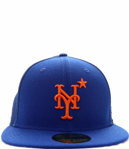 New Era Ny Mets Trucker Fitted Hat | eBay