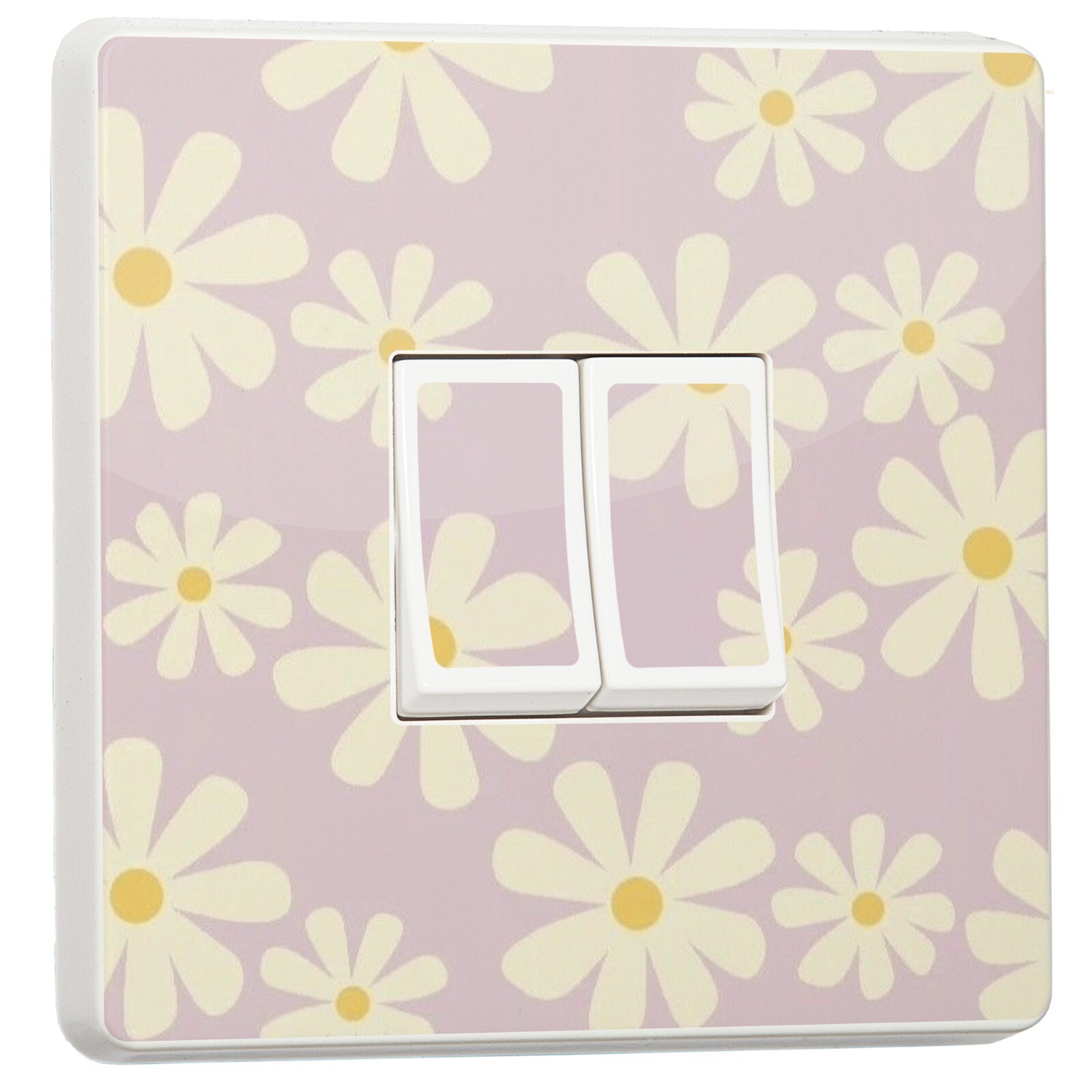 Sticka Autocollant Rustique Pour Interrupteur Motif Roses