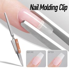 Pinzetta per Modanatura Unghie Clip per Estensione Unghie Manicure