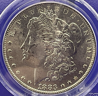 💥 1883-O $1 MORGAN SILVER DOLLAR PCGS MS63 90% Silver EARLY YEAR