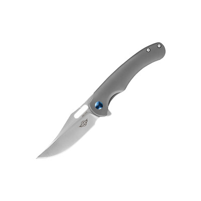 Olight Oknife Splint Ti Folding Flipper Knife, 2.97'' CPM-S35VN Clip Point Blade