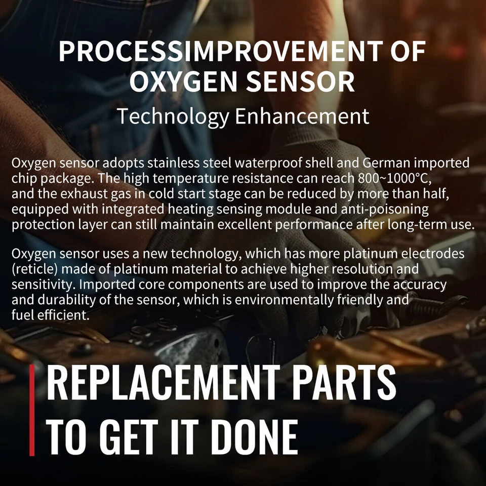 OEM 4X Upstream + Downstream O2 Oxygen Sensor For 2000 2001 2002 Chevrolet Tahoe - Image 4 of 4