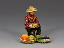 KING  COUNTRY THE STREETS OF OLD HONG KONG HK282G THE HAKKA VEGETABLE SELLER