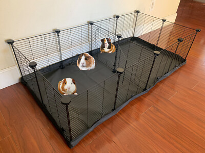 X-LARGE Guinea Pig Enclosure Rabbit Center Divider Habitat With