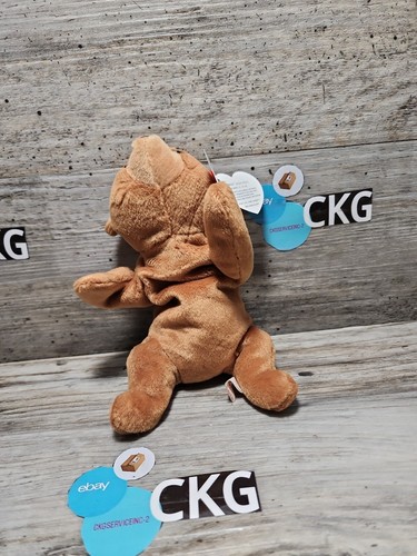 Ty 4010 Beanie Babie Cubbie Plush Toy PVC Pellets Mint Condition With Tag - Picture 3 of 6