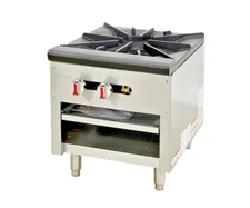 NSF 18" x 24" Single Propane Gas Stove 1 Burner Commercial Cook Stock Pot Range