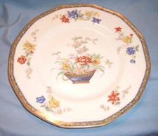 Haviland GANGA Porcelain Place Set Rimmed 9 5/8" DINNER PLATE Dish Coromandel