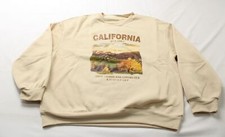 SHEIN Women's LUNE Slogan Graphic Thermal Lined Sweatshirt AP2 Khaki Medium