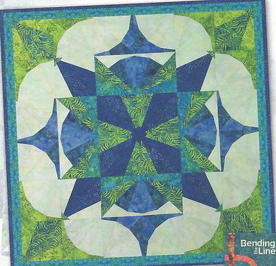 King's Courtyard quilt pattern by Philips Fiber Art