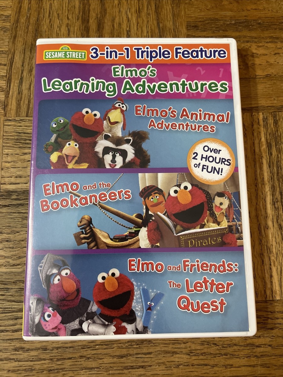 Sesame Street Elmos Learning Adventure DVD 854392002629| eBay