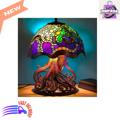 Whimsical Mushroom Statue LED Light, Soft Glow Resin Ornament, USB Plug, Unique