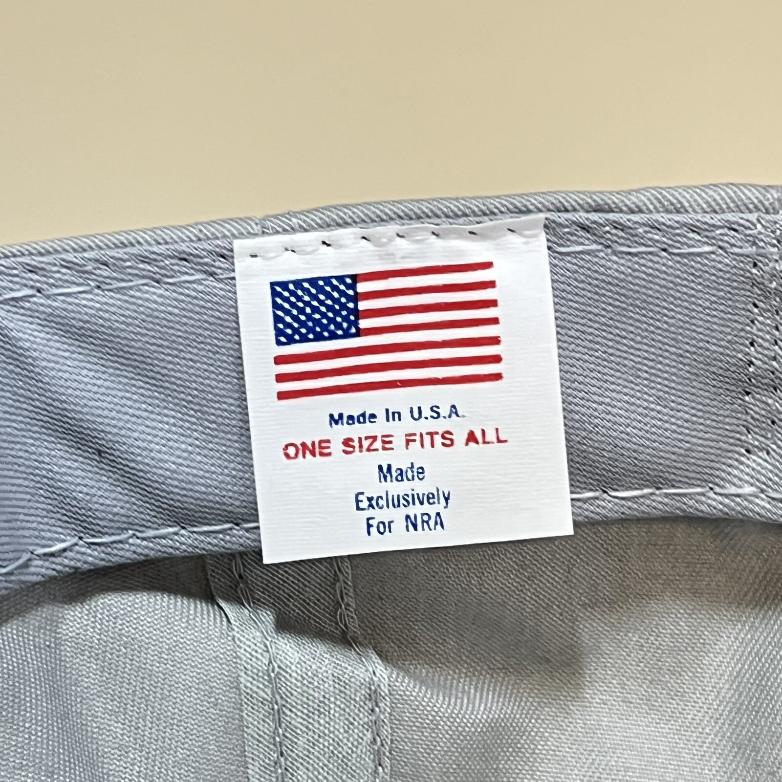 1994 NRA Second Amendment Task Force Gray Strap B… - image 5