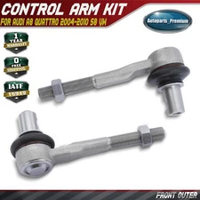 2x Outer Tie Rod End for Audi A8 Quattro 2004-2010 S8 2007-2009 VW Phaeton 04-06