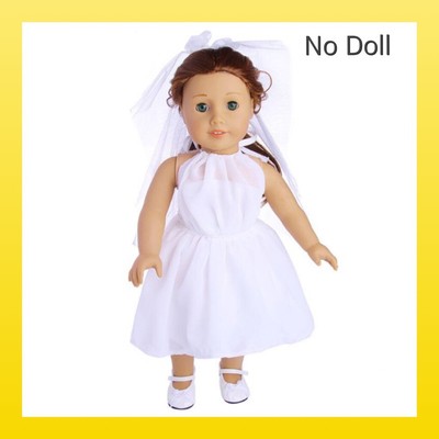 american girl doll first communion dress
