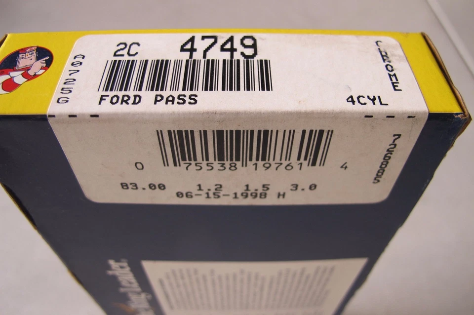 Juego de anillos de pistón Hastings para Ford 121 2.0L Mazda MX6 626 (2C4749) Foto 2 de 2