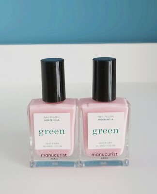 Manucurist Paris Green Nail Polish Hortencia Nagellack Set 2x 15ml Neu