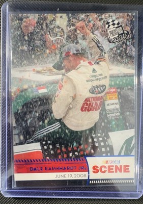 2009 Press Pass - NASCAR Scene Dale Earnhardt Jr. #74 Blue