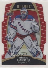 2019-20 Upper Deck Allure Red Rainbow Henrik Lundqvist #56 HOF 0iv9