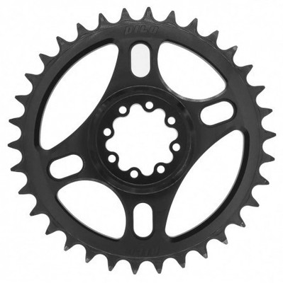 Pilo C98 - 32T Narrow Wide CNC Kettenblatt Sram T-Type 8 Loch schwarz harteloxiert