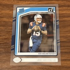2024 Panini Clearly Donruss Joe Milton III RC #97 New England Patriots