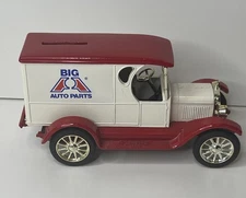 Ertl BIG A AUTO PARTS Replica 1923 Chevrolet Delivery Van Die Cast Coin Bank