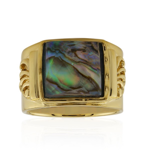 Cavill Damenring Sterlingsilber Vergoldet WeißEr Quarz 3,14Ct Silber--image
