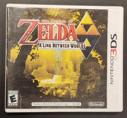 The Legend of Zelda: A Link Between Worlds (Nintendo 3DS, 2013) With Case Tested
