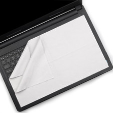 2-Pack 15.6 Inch Laptop Microfiber Cleaning Cloth and Keyboard Protector
