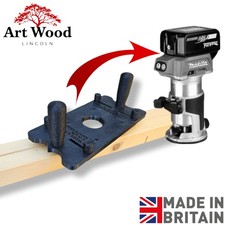 Makita DRT50 RT0700CX RT0702 XTR01Z router base jig mortas scanalatura scanalatura