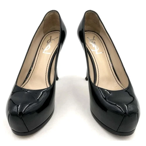 SAINT LAURENT (YSL) AUTENTICO Yves Saint Laurent Tribtoo Tacchi con Sacchetti Antipolvere BELLISSIMO!